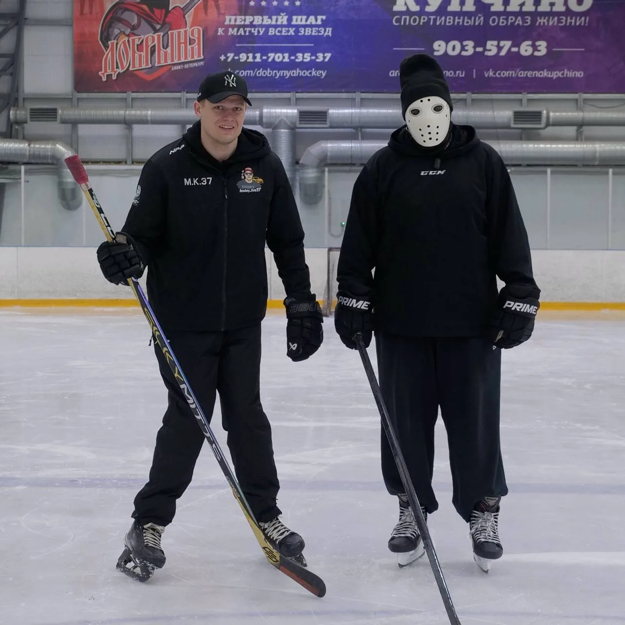 🗓️ 4 апреля 2026 года  🎥 Сняли видео на технику катания с Hockey Live 37, парень может!  Хорошего дн