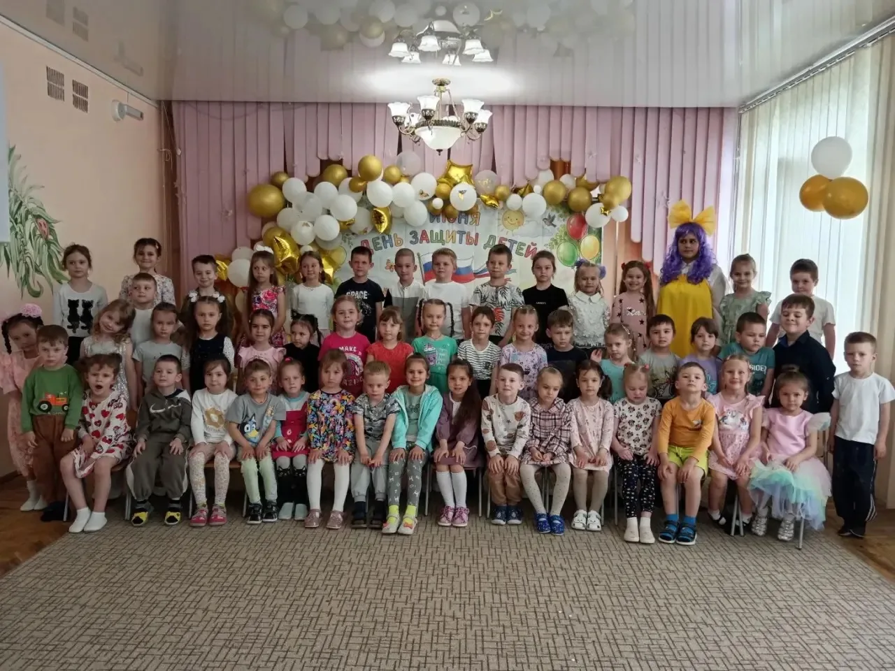 🌟1 июня мы с радостью отметили День защиты детей! В этот день наши малыши встречали лето с улыбками