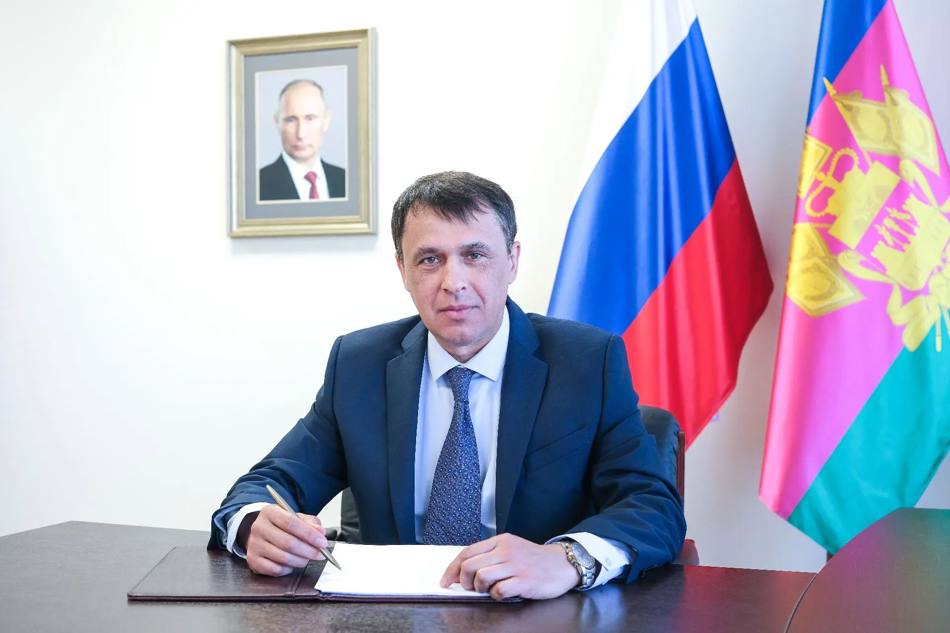 Руководителем департамента строительства Краснодарского края назначен Владимир Праволам...