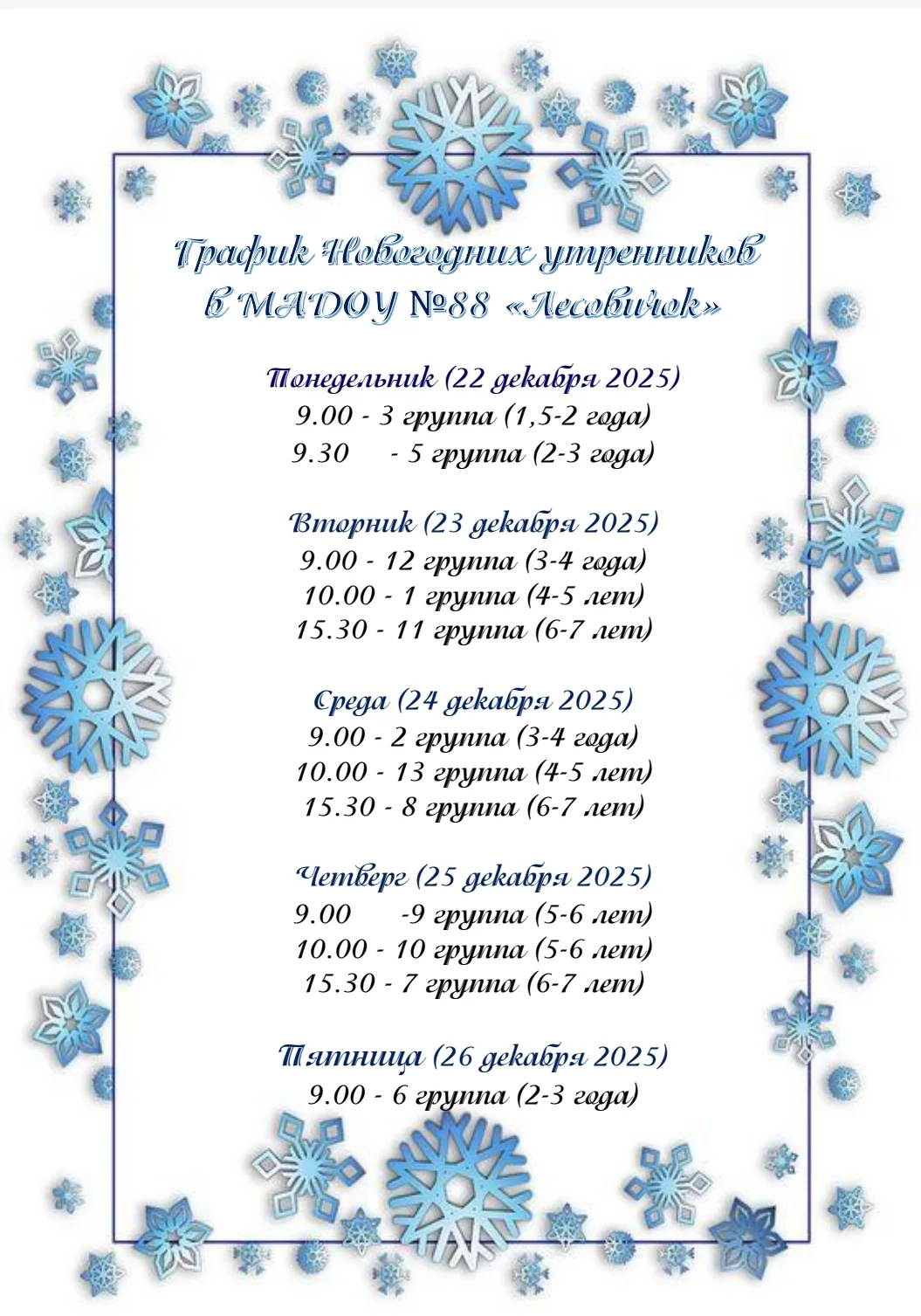 Медиа публикации