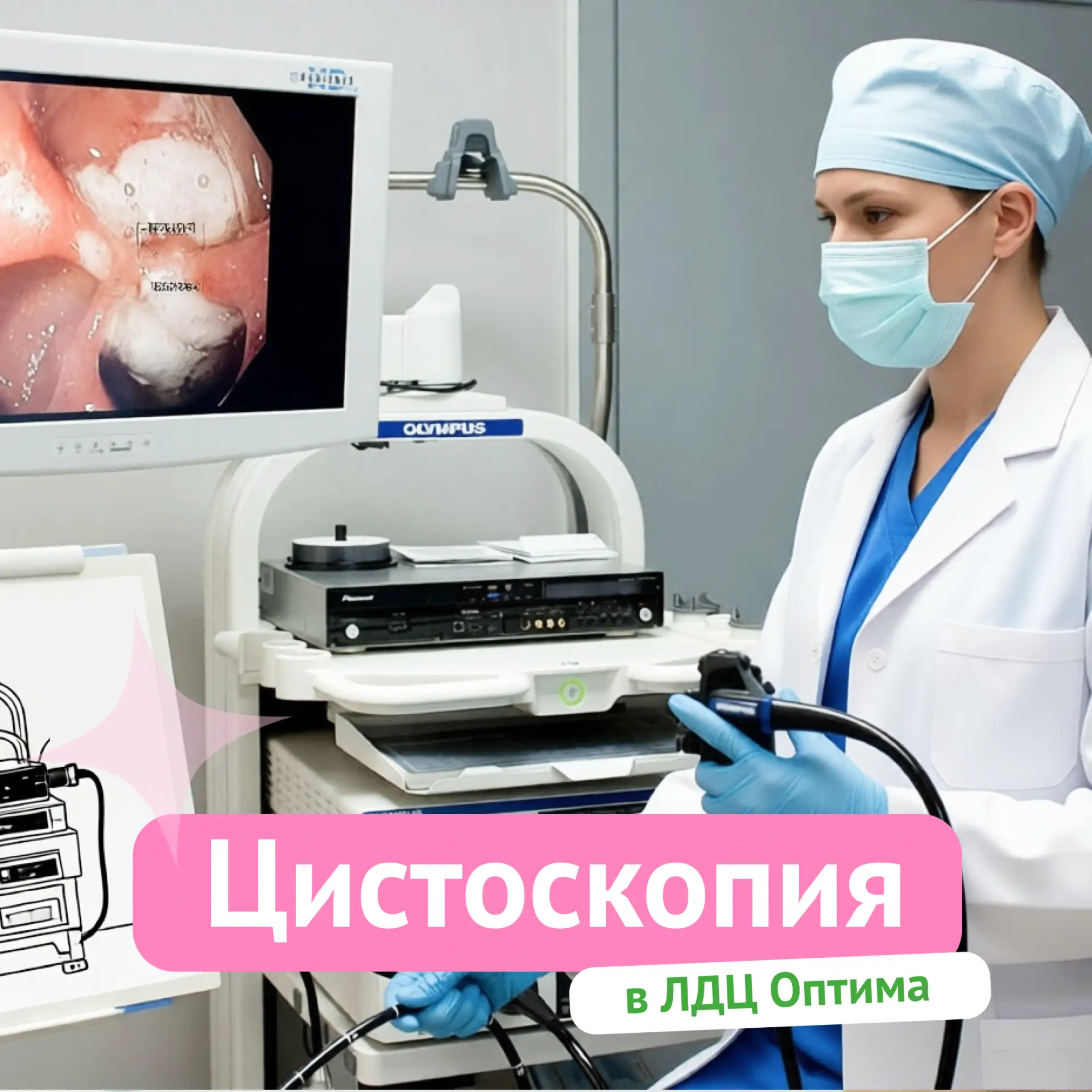 Цистоскопия: как проходит процедура и почему это важно