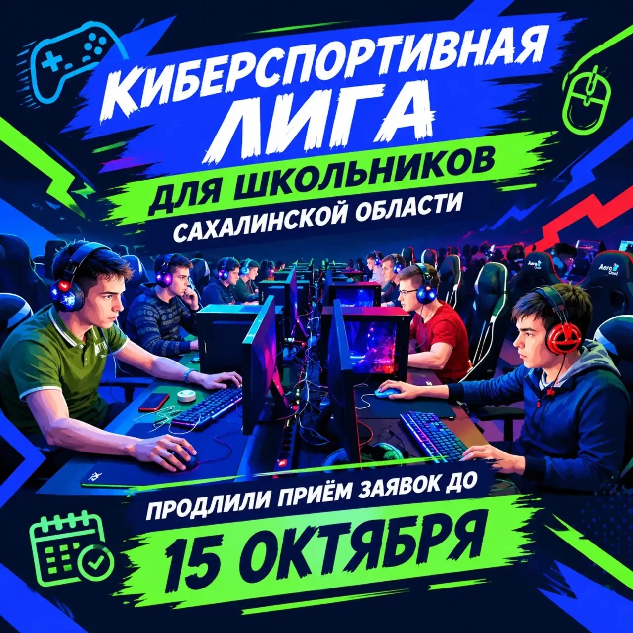 🚀 Сахалин, твой шанс попасть в киберспорт!
