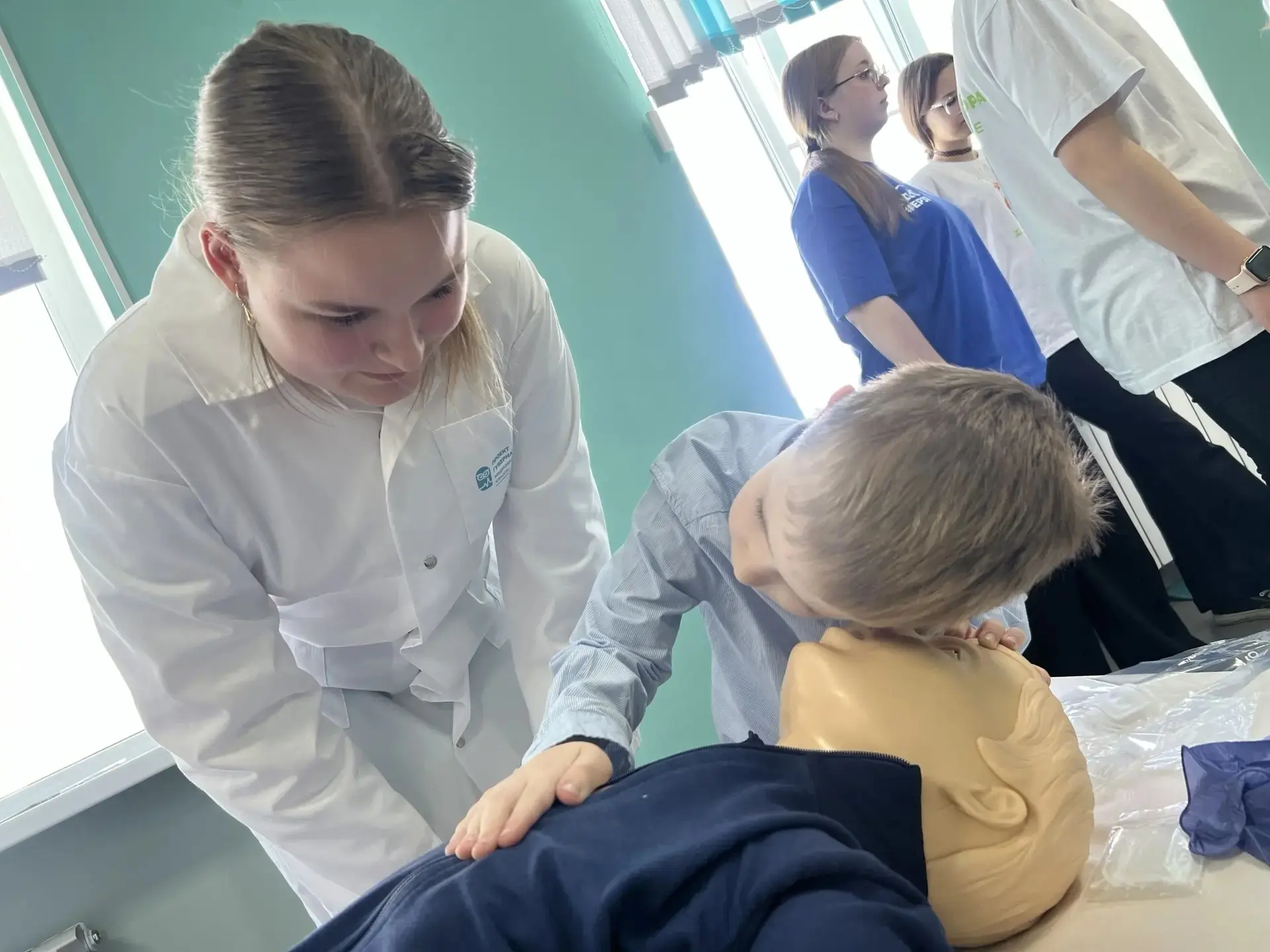 В Борисовской школе № 2 состоялся необычный урок, инициатором которого выступило первичное отделение