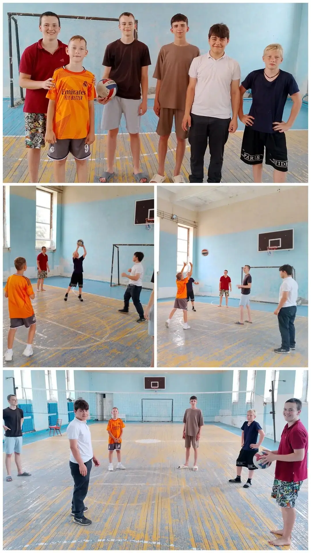 Летние каникулы — время спорта! ⚽️

Сегодня в нашем спортзале было шумно и весело. Под руководством 