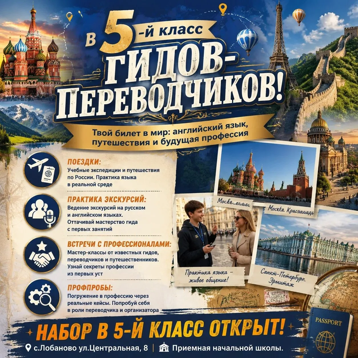 📣Уважаемые родители будущих пятиклассников.
В 2026-2027 году мы открываем дополнительный 5 класс с 