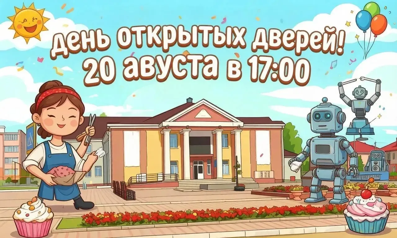 Уважаемые жители нашего города! Приглашаем вас на день открытых дверей, где вы окунетес...