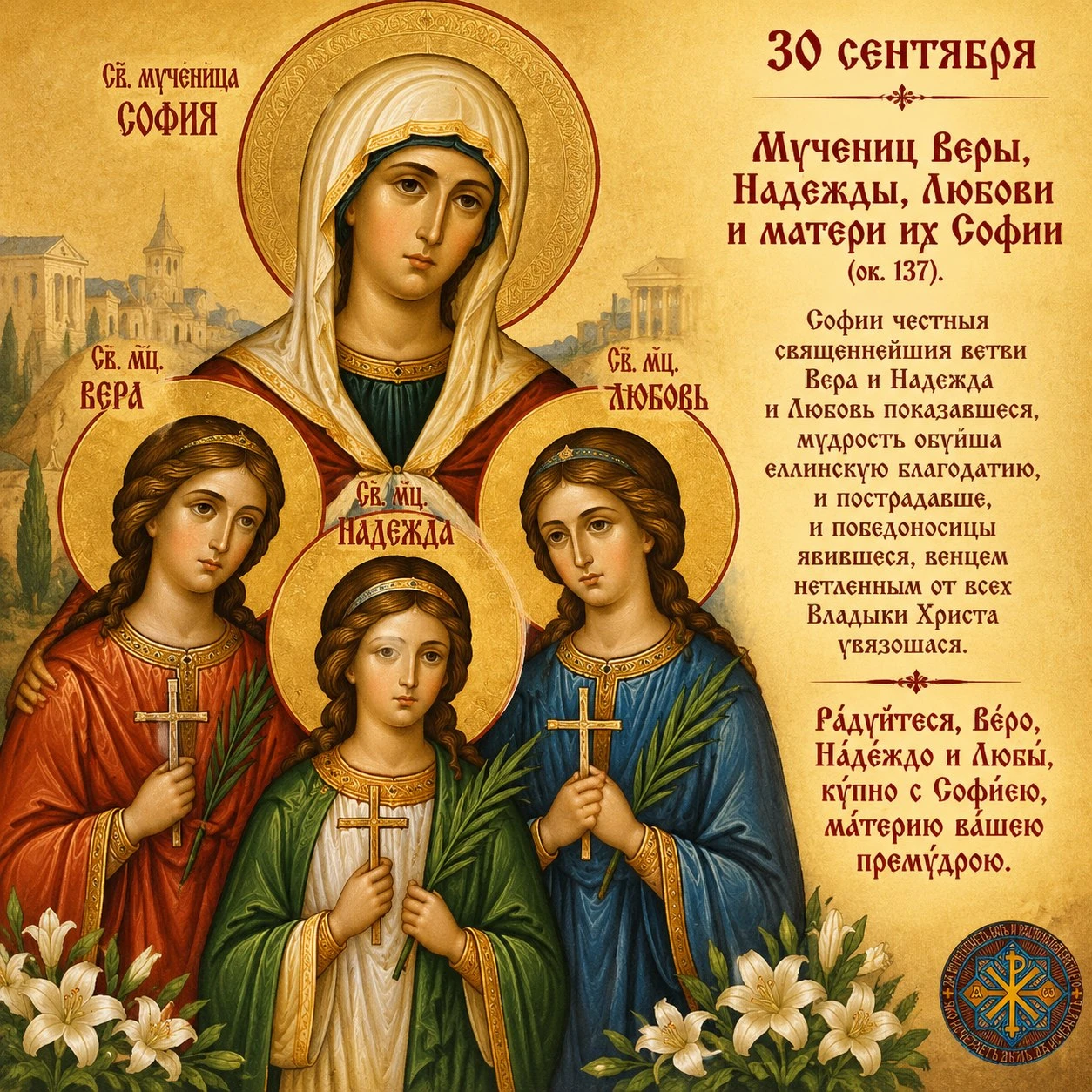Дорогие братья и сёстры!