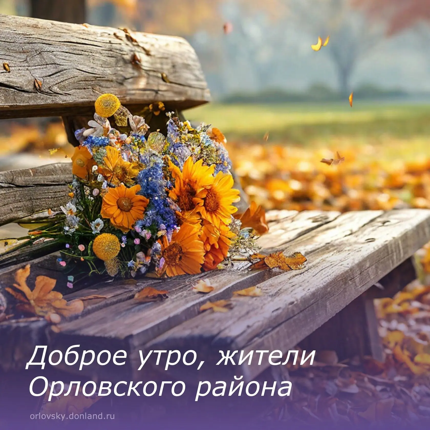 Доброе утро, жители Орловского района!