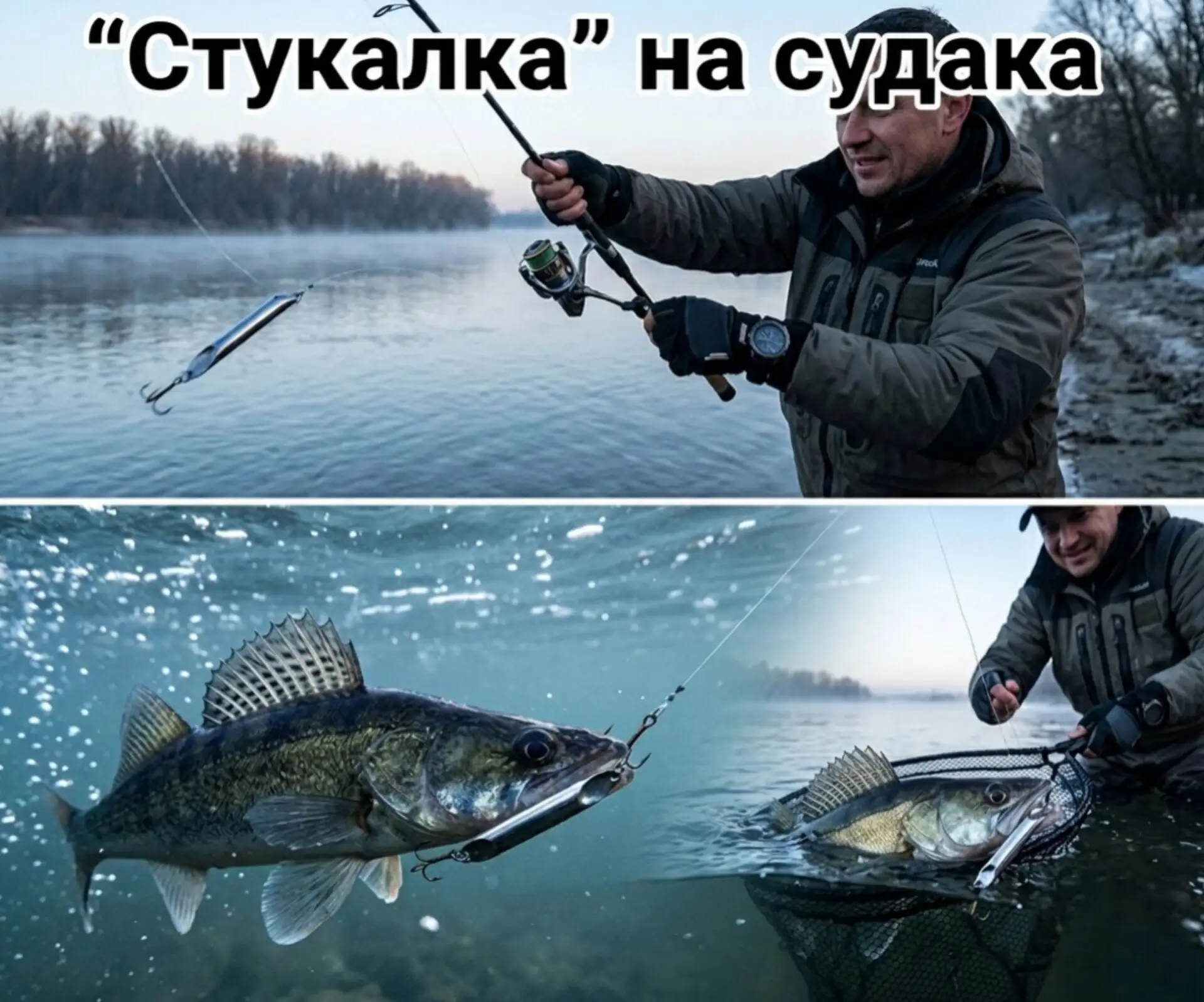 🔨 Стукалка на судака — секретное оружие для хищника!