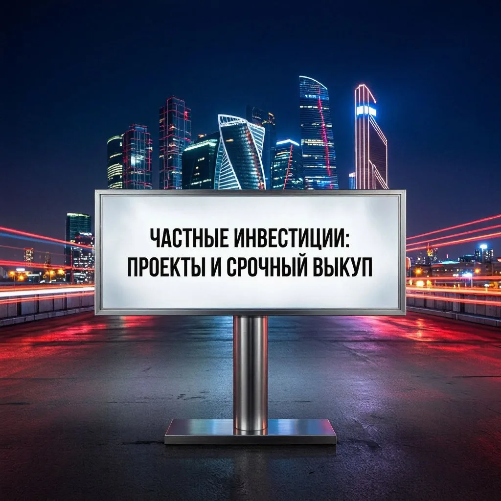 Частные инвестиции: проекты и срочный выкуп.

В нашем клубе — два направления для капиталов:
• Проек