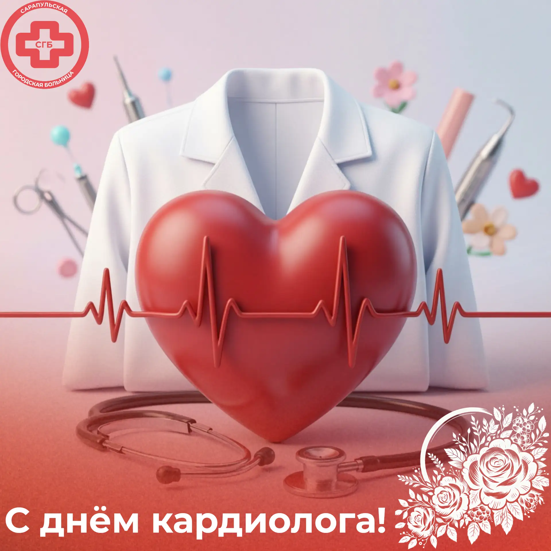 🫀 С Всемирным днём кардиолога, дорогие коллеги и все специалисты, посвятившие себя здо...