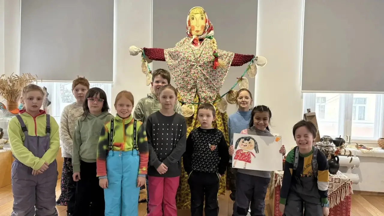 🥞Масленичная неделя в самом разгаре! Сегодня ребята из лагеря школы №57 посетили музей города Яросла