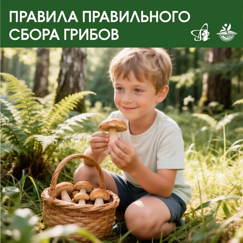 ❗️Правила сбора грибов