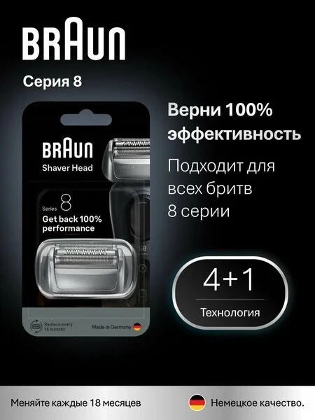 🛍Сетка и режущий блок для электробритв Braun, 8 серия, нержавеющая сталь

💸 11 830 ₽ → 2 291 ₽
🔥 