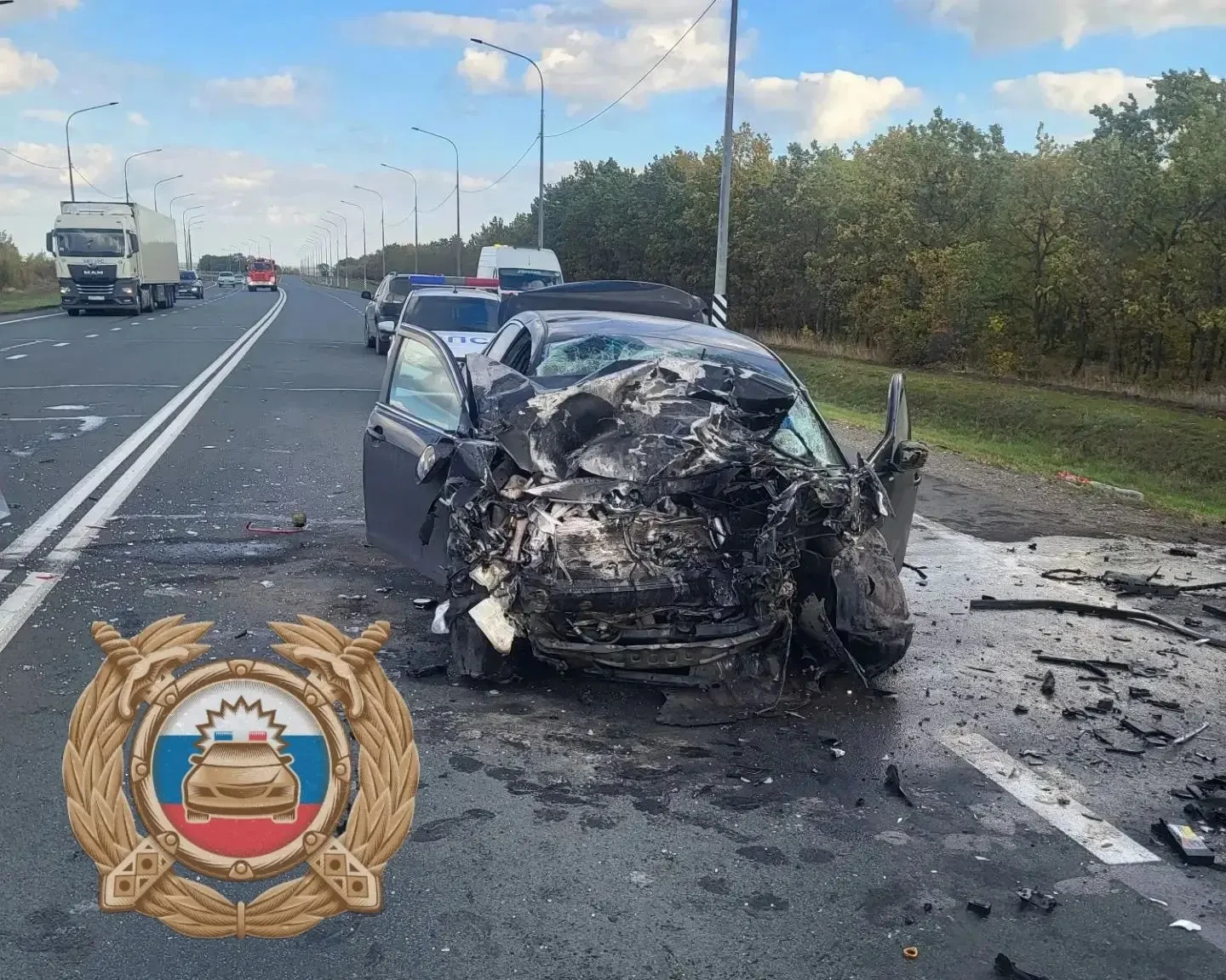 ⚡️ Смертельное ДТП в Воскресенском районе