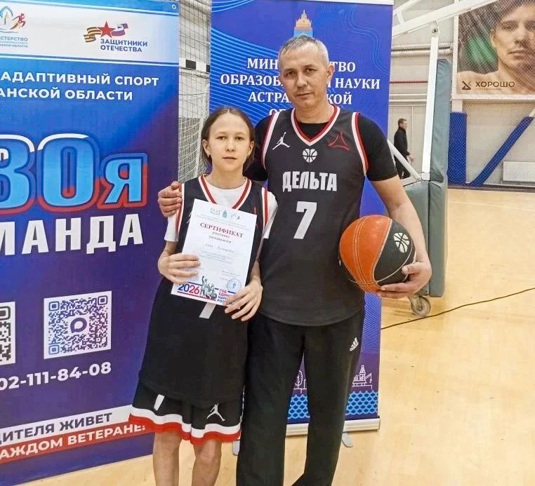 🏆Номер 7 в деле: папа и дочь из Икрянинской СОШ рвутся к победе!  С гордостью сообщаем, что семейный