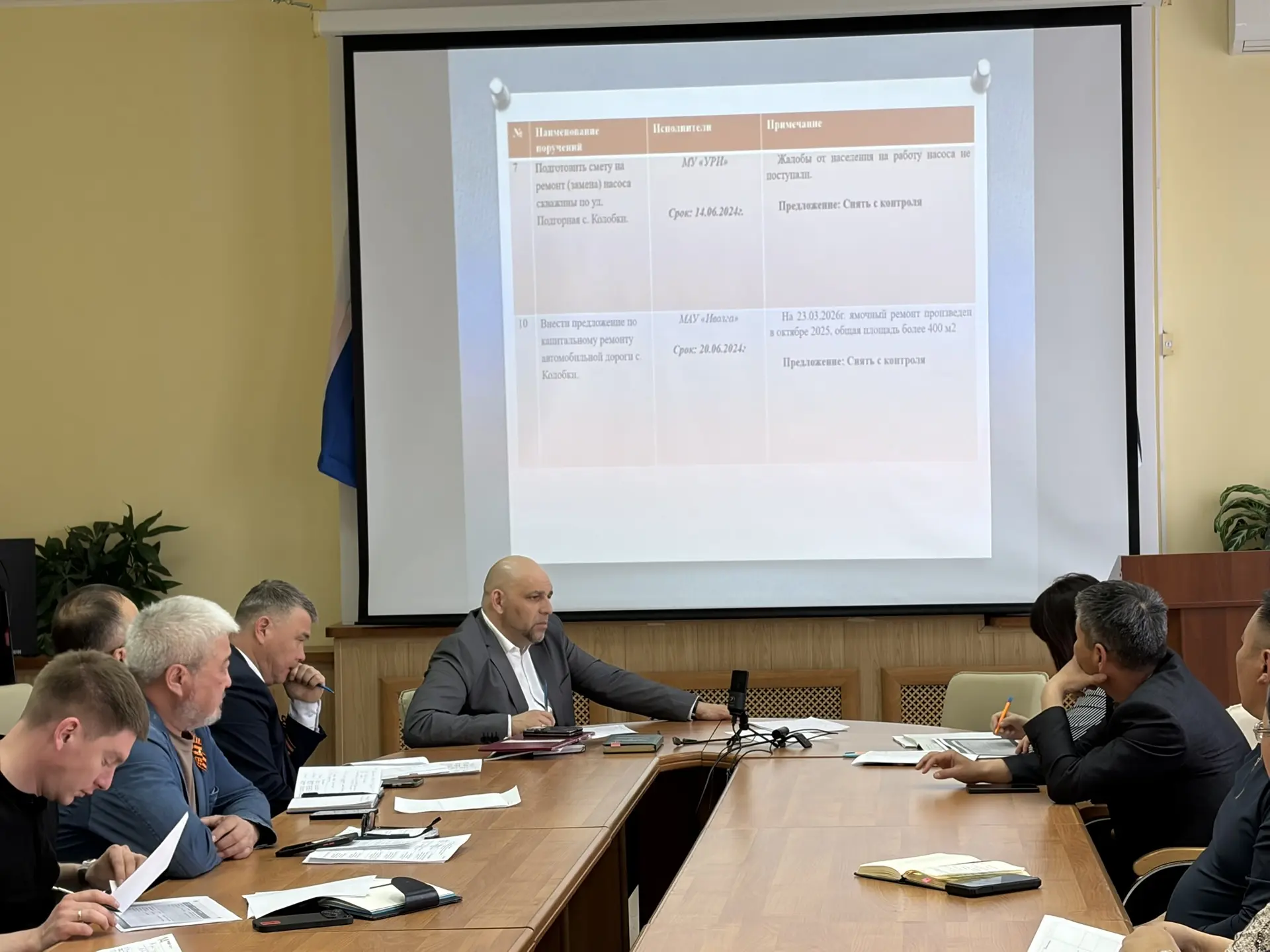 Провёл рабочее совещание по развитию сельского поселения «Иволгинское». Заслушан доклад...