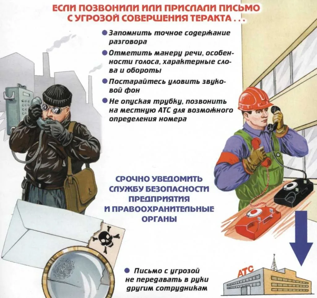 Безопасность зависит от нас самих. Притупление нашей бдительности — извечная мечта терр...