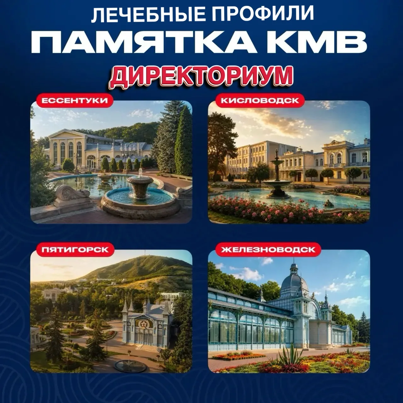 У каждого курорта Кавказских Минеральных Вод— свой характер и свои сильные стороны, кот...