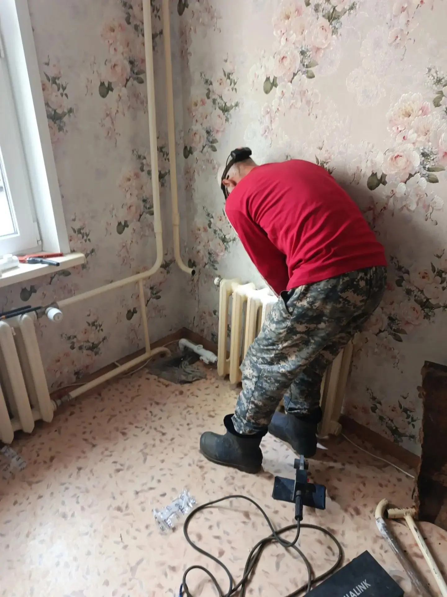 ул. Сосновая, 17, ремонт системы отопления