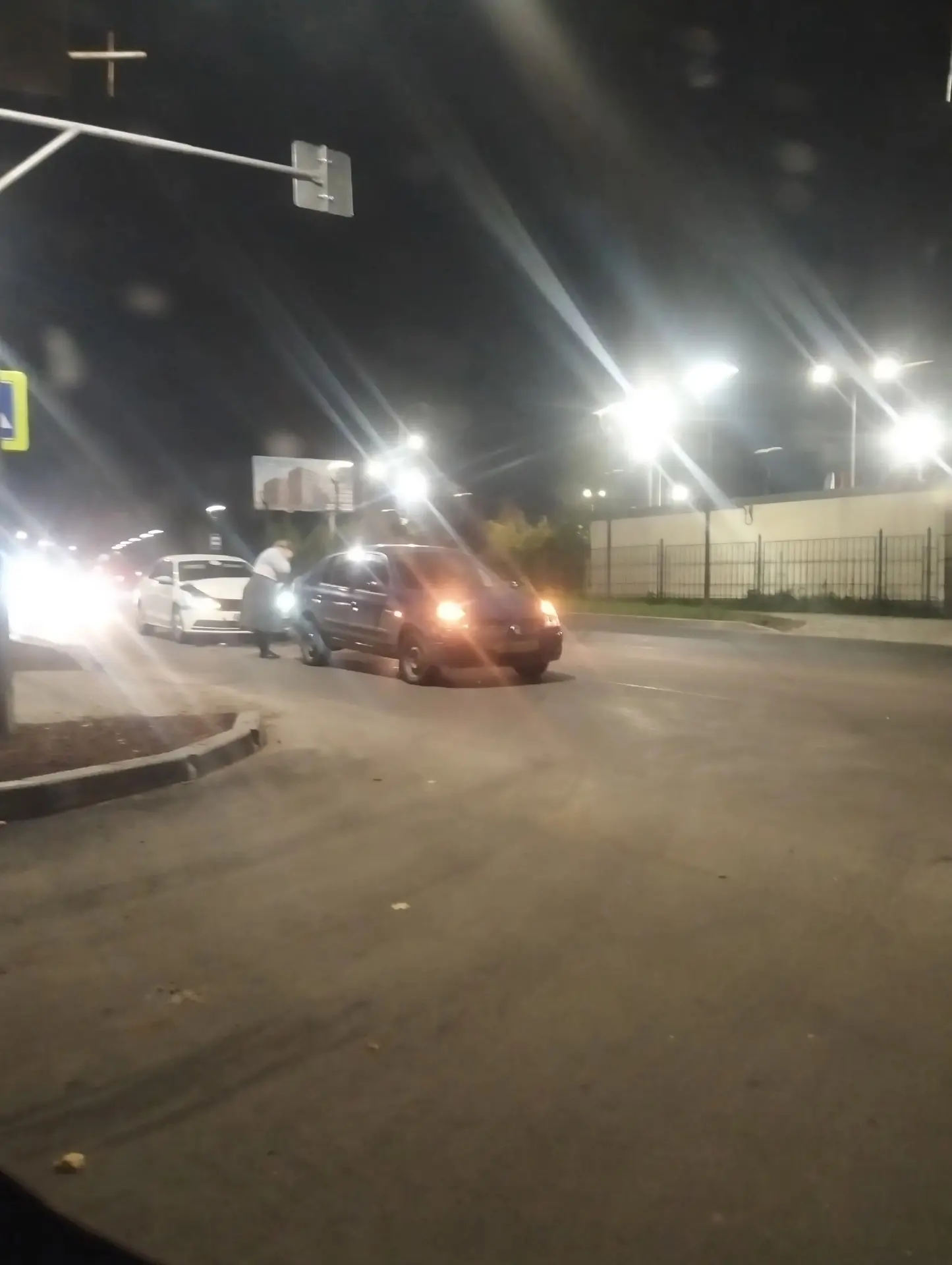Автокатастрофа возле мясокомбината.