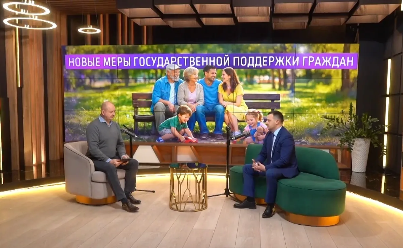 🎥Управляющий Отделением СФР по Тульской области Андрей Филиппов рассказал о повышении выплат и измен