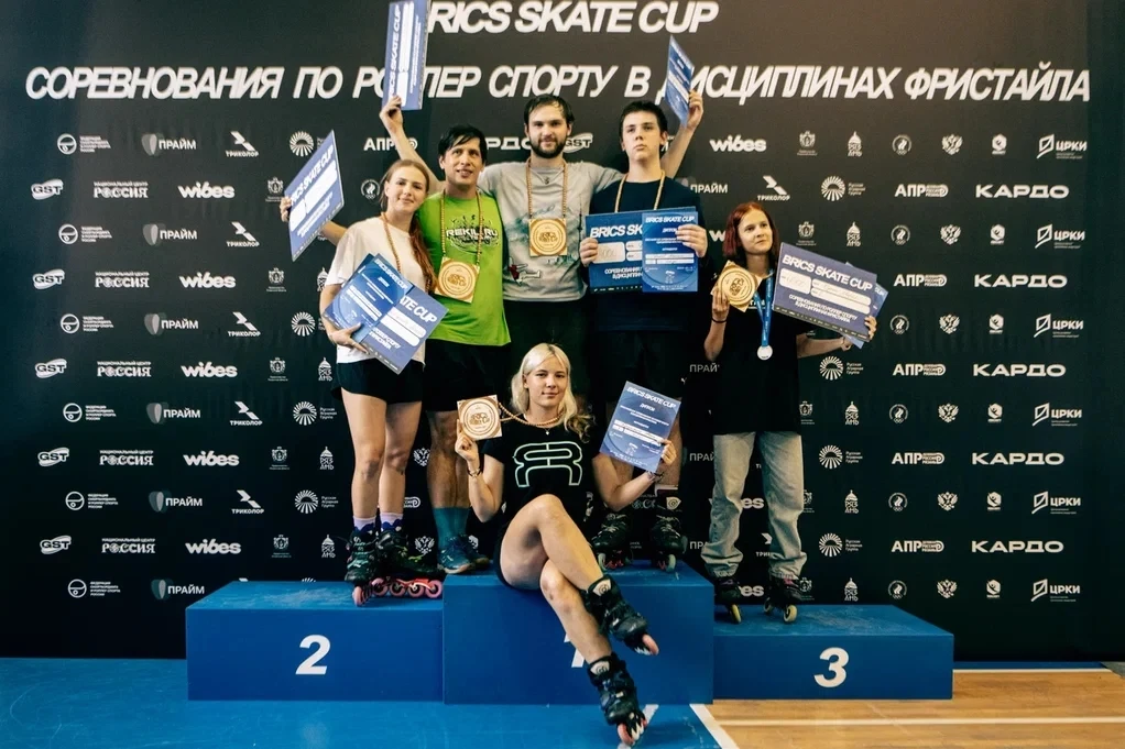 🏆 Петербургские роллеры завоевали сразу три золота на международном фестивале BRICS Sk...