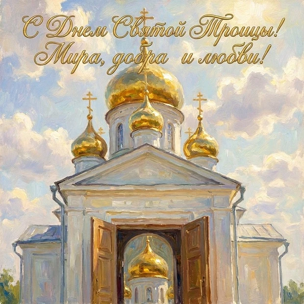 🕊️ С праздником Святой Троицы! Мира и добра