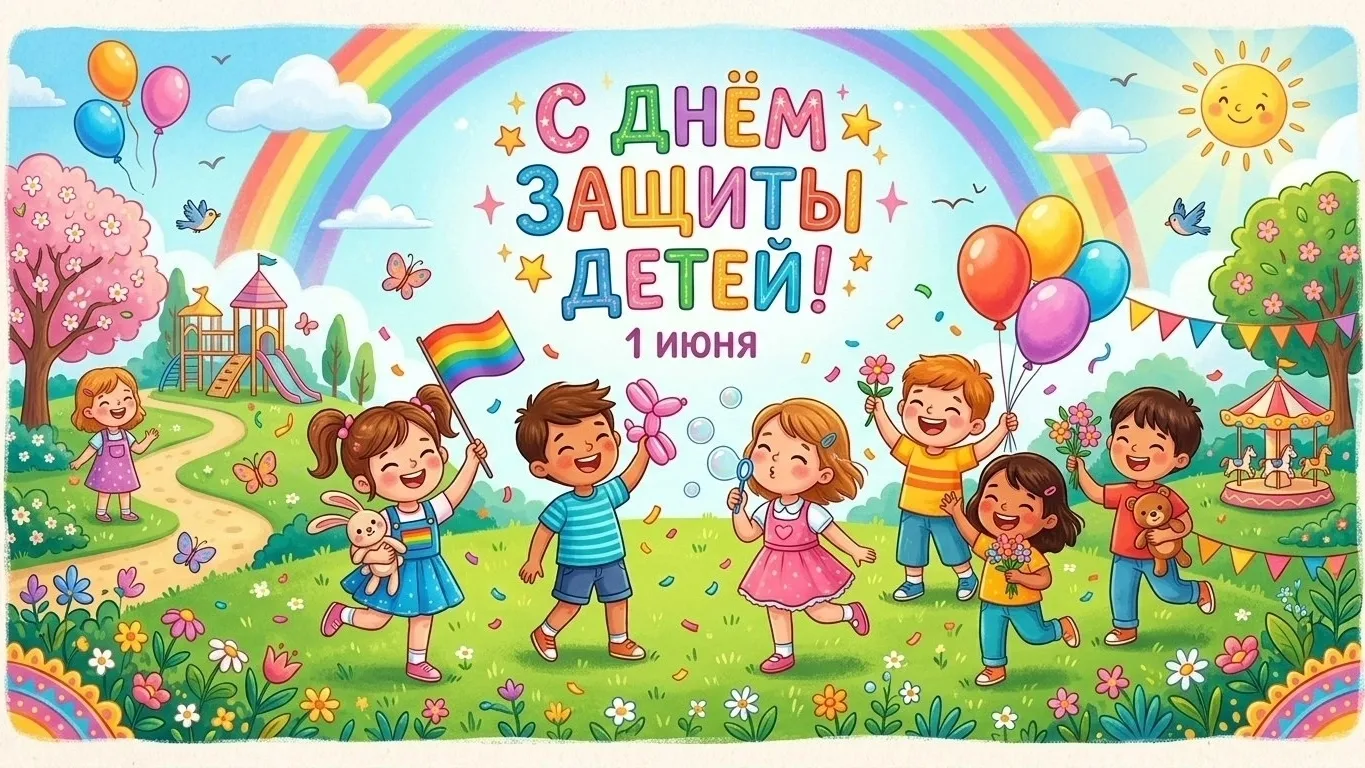 🎈🧸С Днём защиты детей!