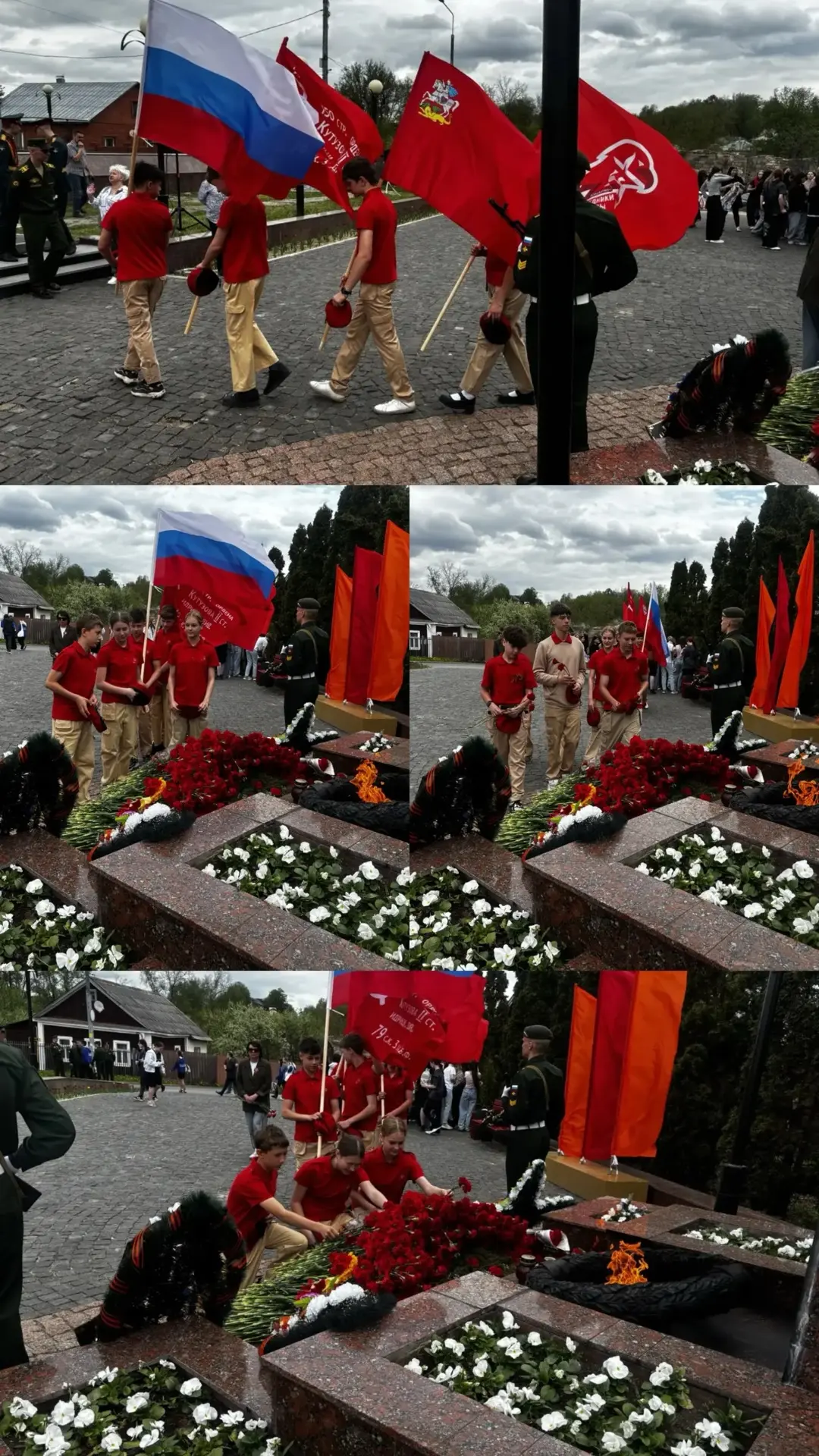 Соборная гора сегодня стала местом особенного единения и памяти! 🇷🇺🕊️  В преддверии великого праздни