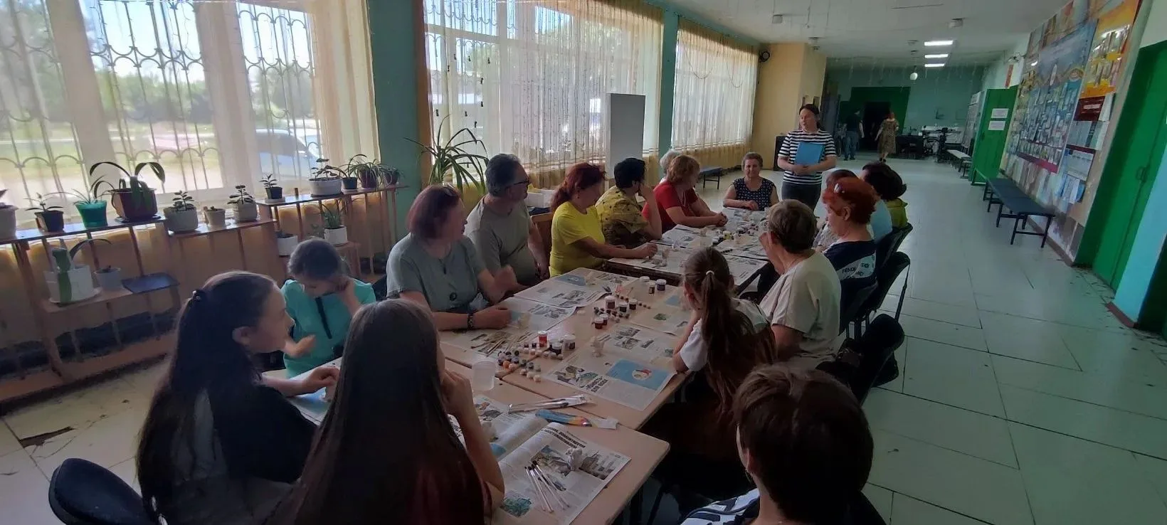 Сегодня в Доме культуры пгт Петровка прошло мероприятие «Активное долголетие». 🌱В рамках этого меро