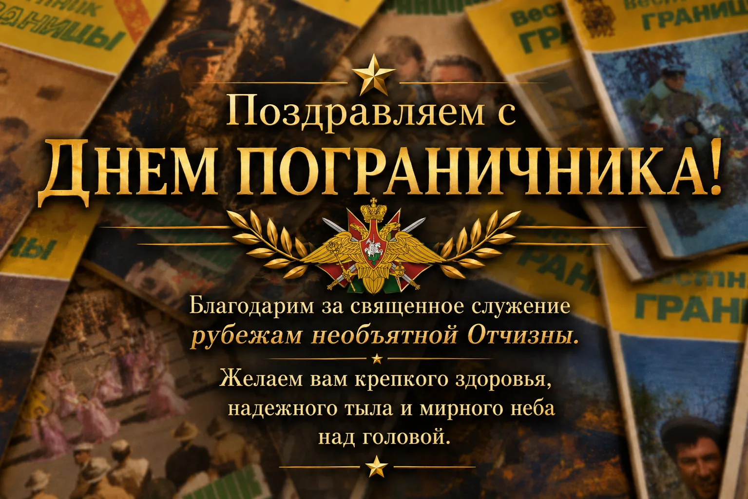 Поздравляем с Днем пограничника!