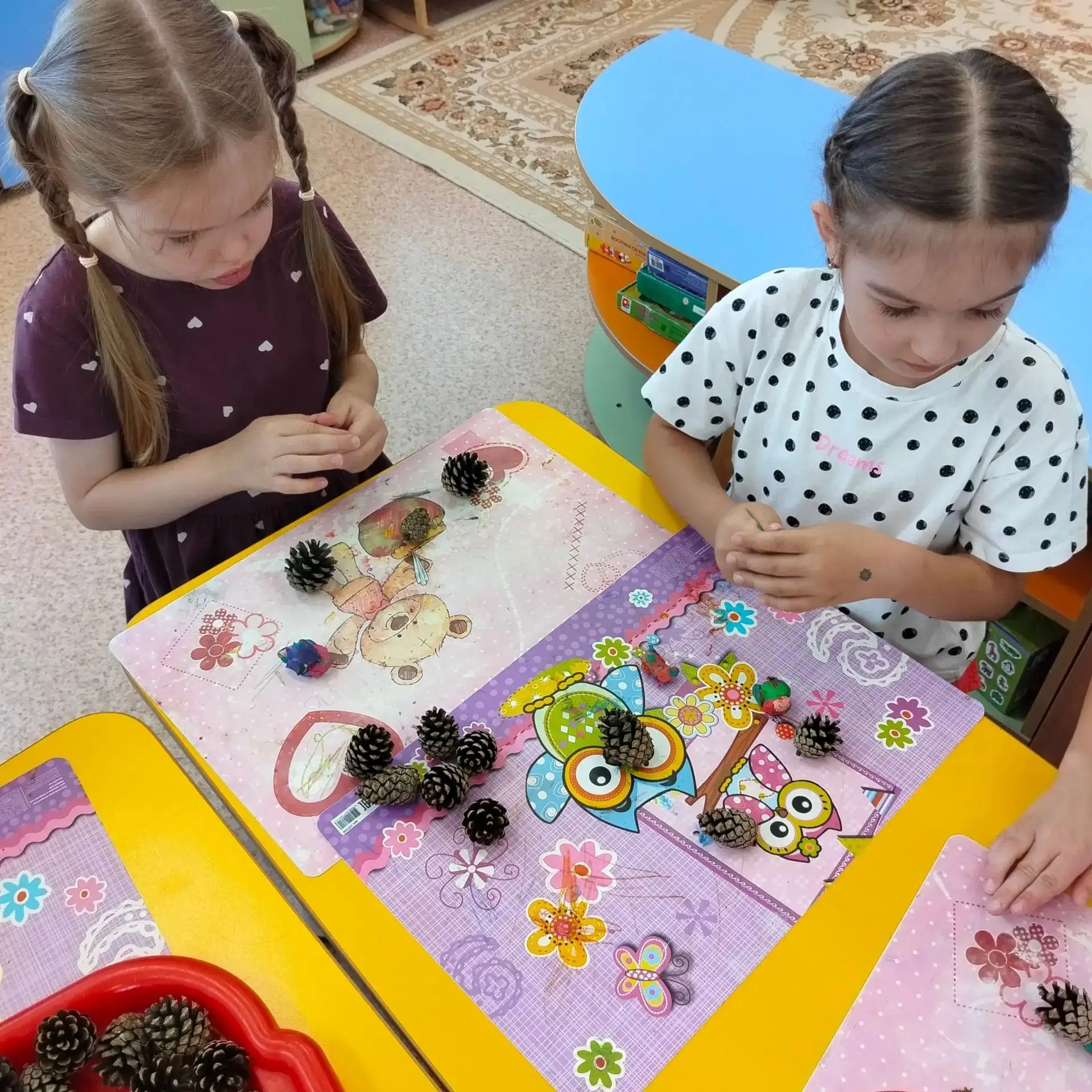 🍂 Волшебство из шишек: как в нашем детском саду творили чудеса из природного материала...