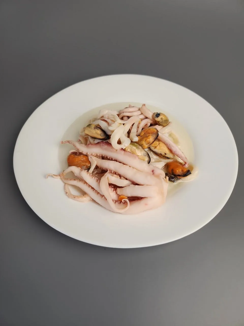 Морской коктейль из маринованных морепродуктов в масле "Океан" 2,3 кг.🐙🍤