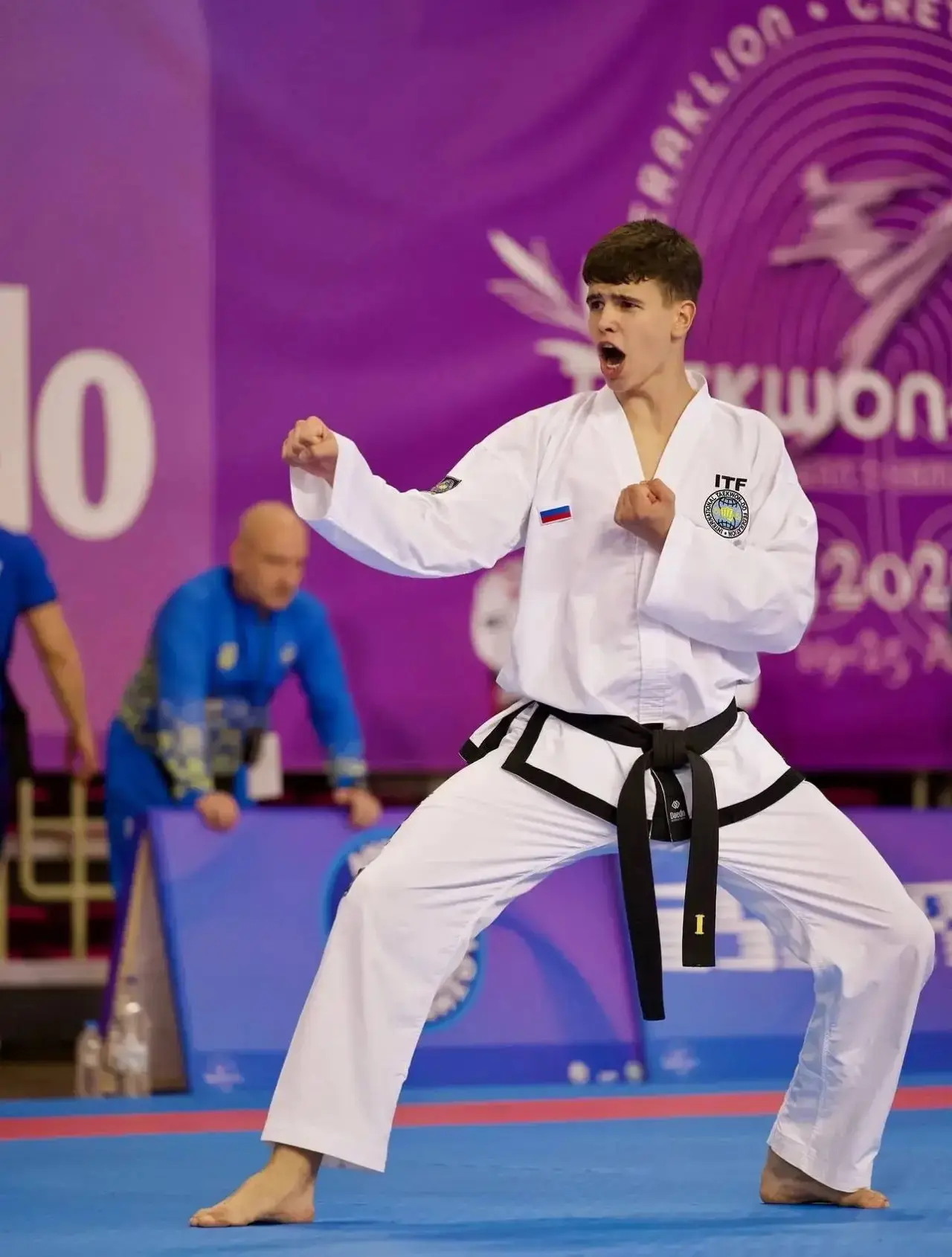 🏆 Золотая медаль Первенства Европы по тхэквондо ИТФ — у нашего спортсмена!  С 21 по 25 апреля 2026 г
