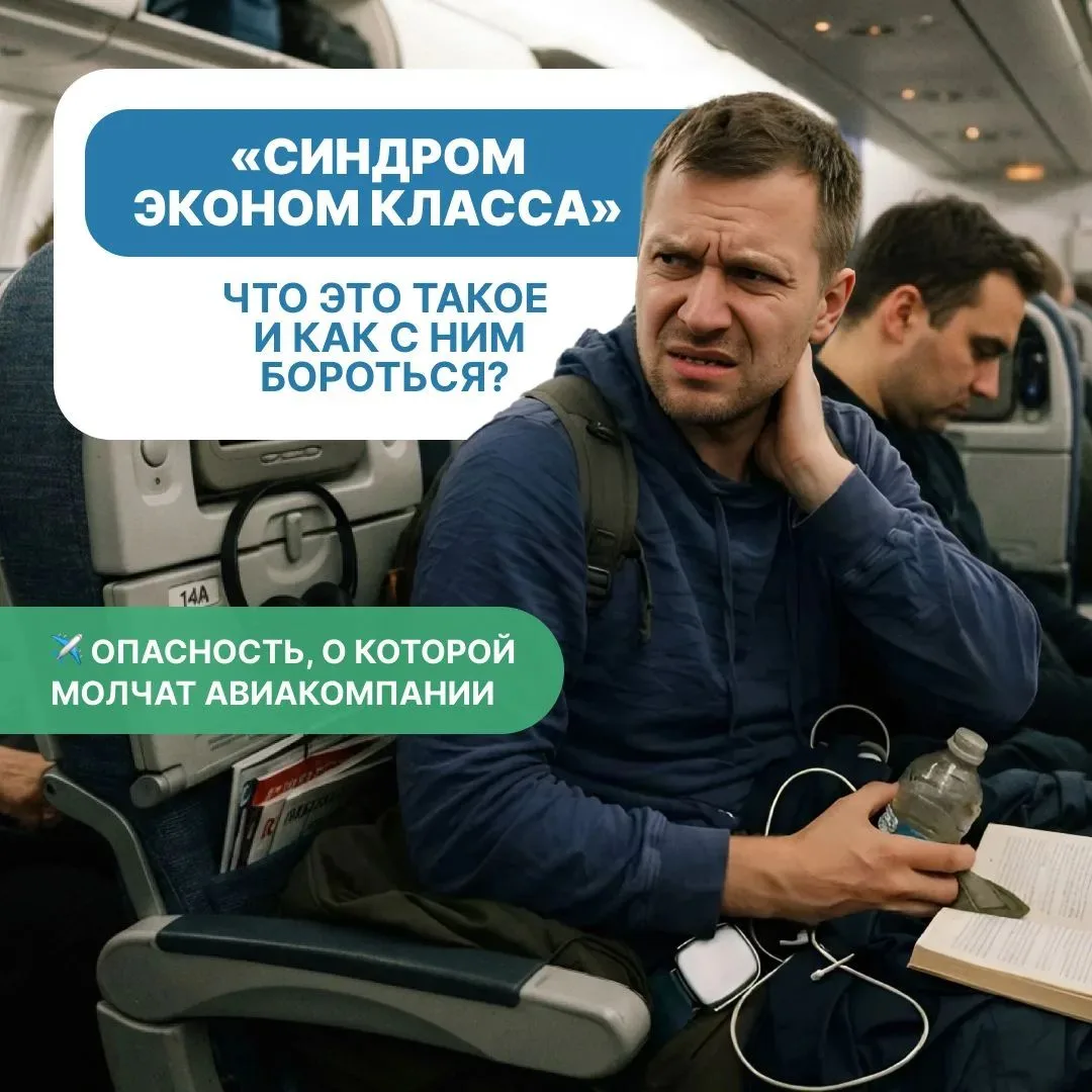 Синдром эконом-класса: 3 факта, которые должен знать каждый путешественник