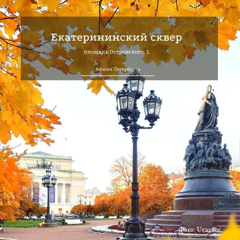 9 лучших мест для осенних фотосессий 🍂