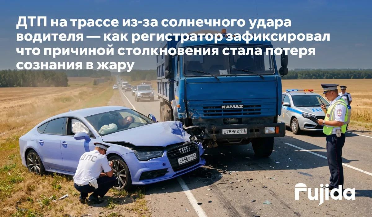Когда жара за рулём становится смертельной: как регистратор спас водителя от обвинений