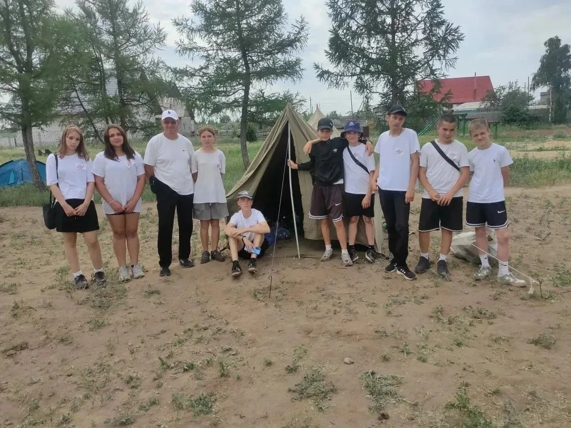 📌10 июня в  районе состоялся ежегодный туристический слёт.🏕 Команда нашей школы приняла активное у