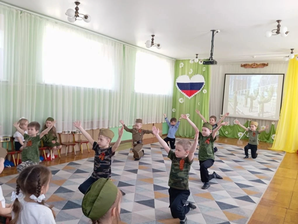 #ВРЕМЯДЕТСКОГОСАДА120 🇷🇺С Днём Великой Победы!🕊 🌹Сегодня в нашем детском саду прошло  мероприятие, п