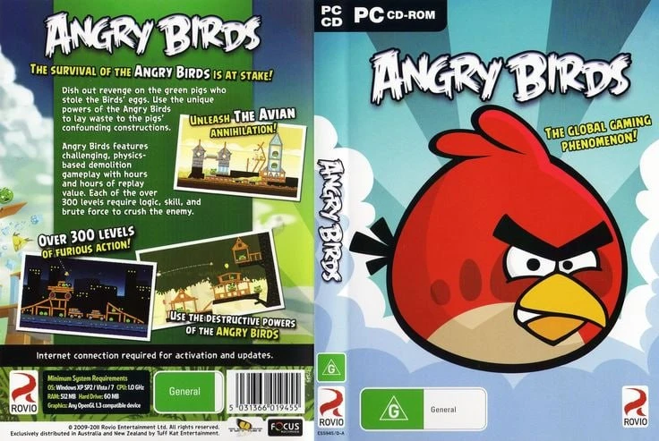 В сеть выложили все 7 классических игр Angry Birds.