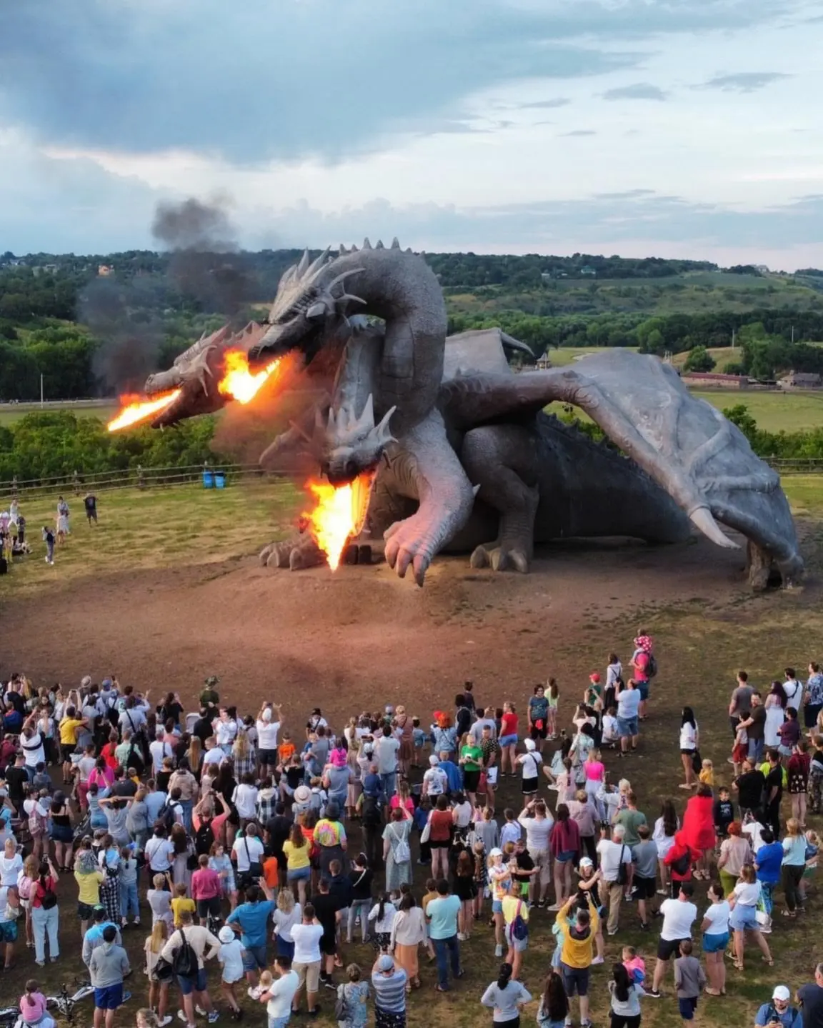 🐉 Место, где застыл в камне огнедышащий Змей Горыныч