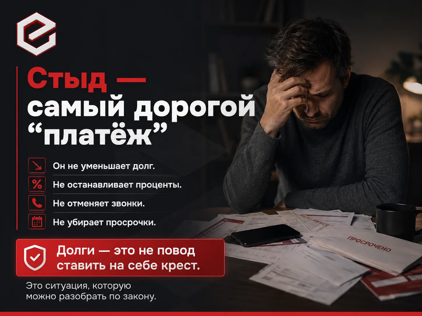 😔 Стыд — самый дорогой “платёж”