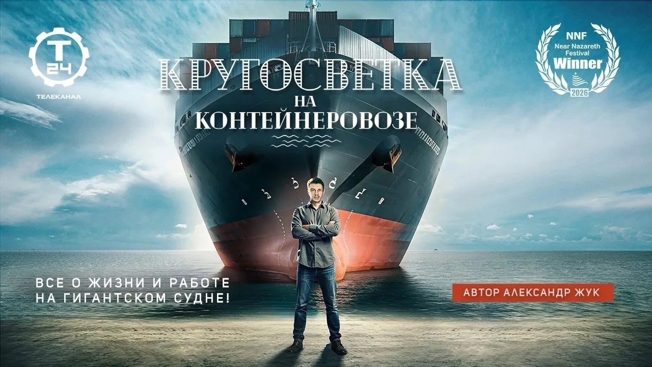 «Кругосветка на контейнеровозе» — лауреат телефестиваля «Человек и море»!

Церемония награждения про