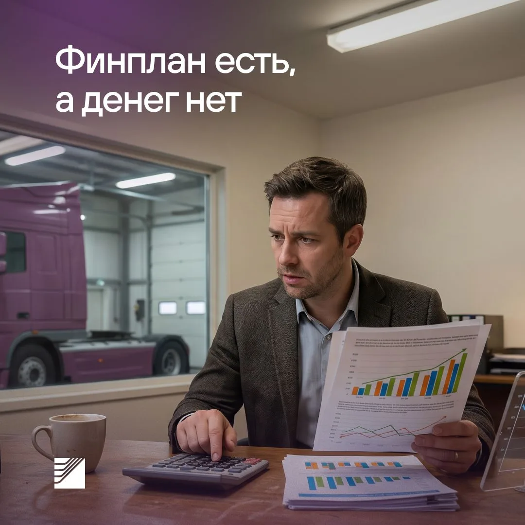 Финансовый план у транспортной компании есть, а денег в итоге нет?