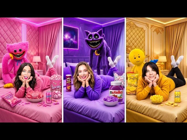 НОЧЕВКА в стиле POPPY PLAYTIME пошла не по плану   ЧЕЛЛЕНДЖ !