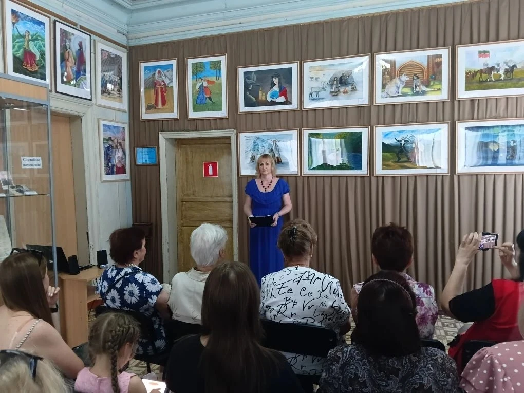 🎨🇷🇺 В отделе Балашовского краеведческого музея «Дом купца Е.М. Дьякова» состоялась презентация вы
