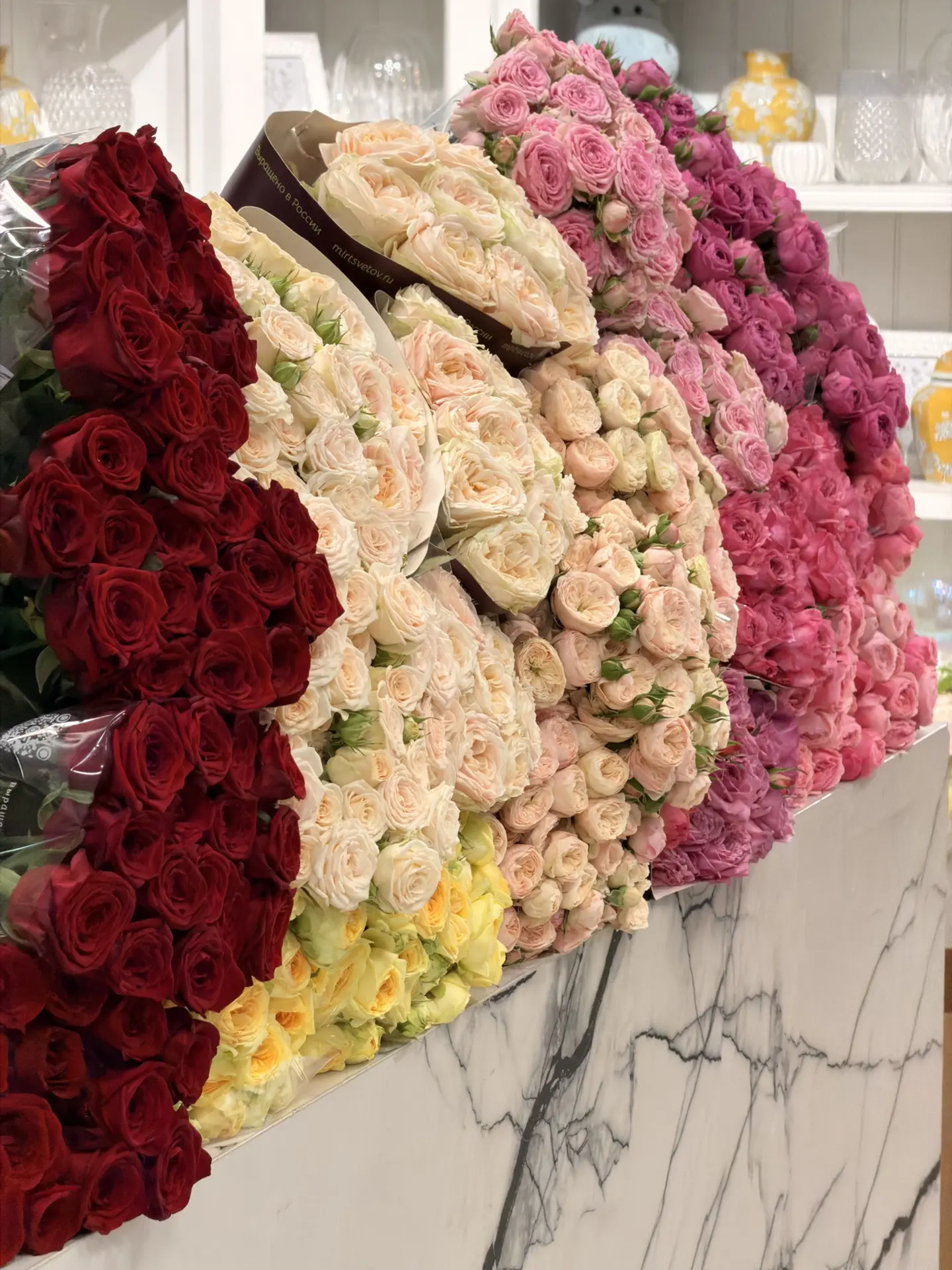 Свежие розы уже в наличии ❤️
