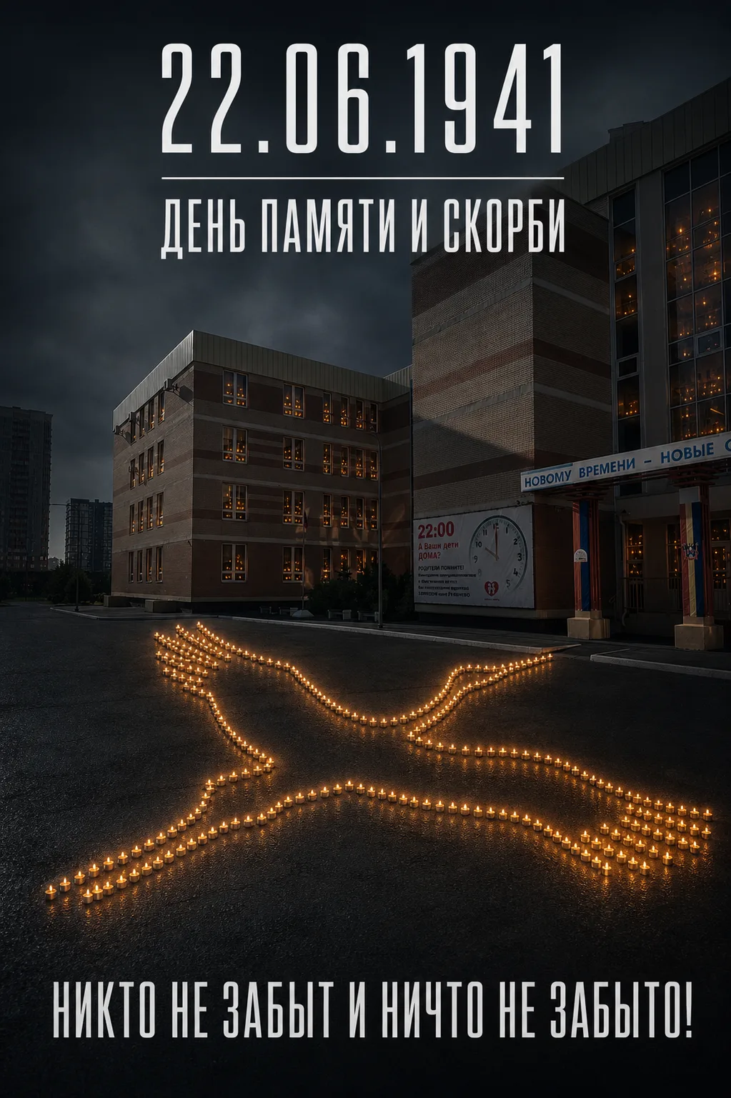 🕯️Всероссийская акция «Помним о важном»🕯️

Сегодня, 22 июня, наша страна вспоминает трагическую да