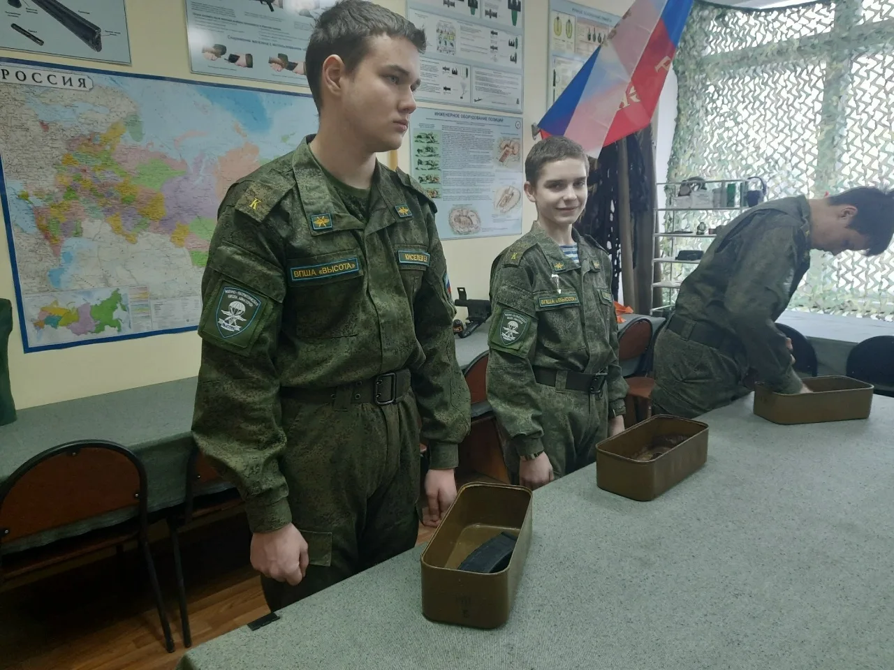 Завершился второй день военно-патриотического лагеря «Школа выживания»! 🇷🇺  Этот день был невероятно